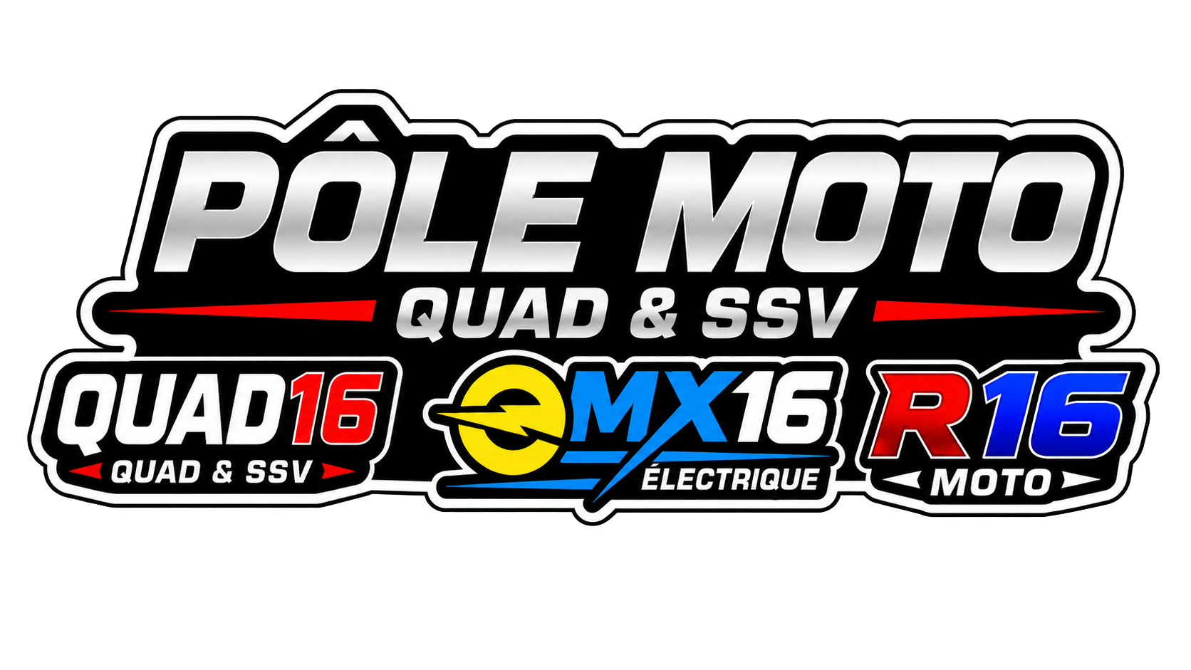 Pôle Moto Quad & SSV — Quad16, EMX16 et R16 Moto